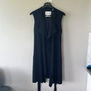 Babaton long vest, size M